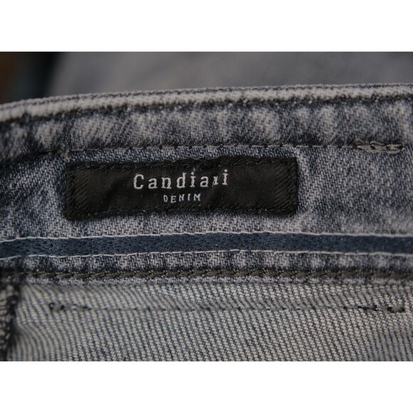 Hugo Boss Jeans Men 34x32 Gray Candiani Stretch Italian Fabric City Preppy - Picture 13 of 14